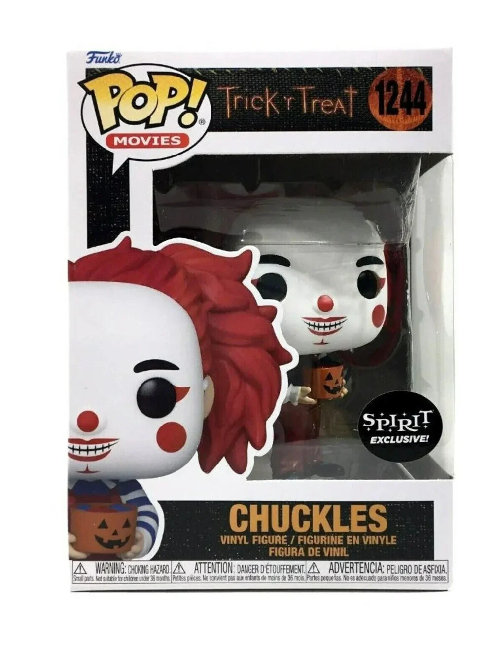 Funko Pop! Movies Trick r Treat Chuckles Spirit Exclusive Vinyl Figure 1244